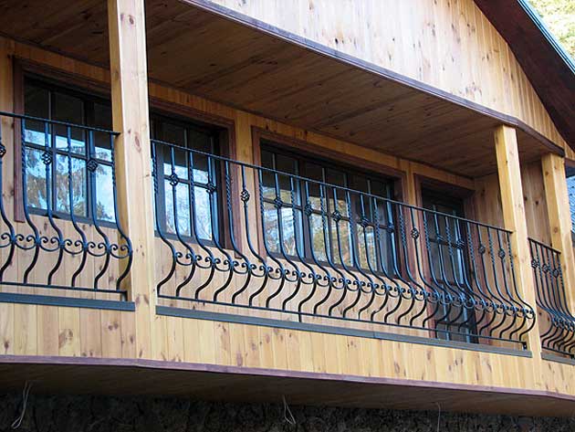 Oграждения балконов