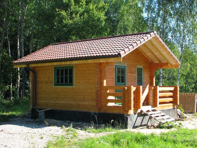 Bathhouse, sauna construction 