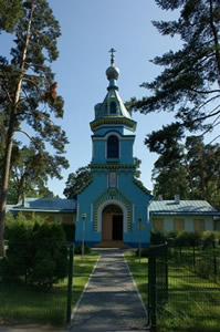 Jūrmalas Dubultu Svētā Kņaza Vladimira pareizticīgo baznīca, bažnyčia