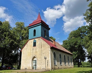 Krapes luterāņu baznīca, bažnyčia