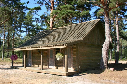 Camping service building