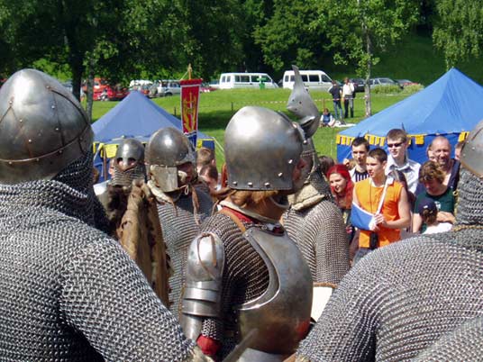 Фестиваль средневековья в Валмиере