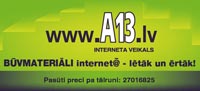 www.a13.lv, interneto parduotuvė