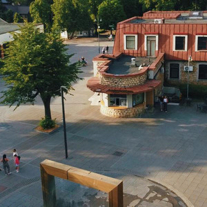 Ātrās ēdināšanas kiosks 