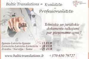 Baltic Translations, vertimų biuras