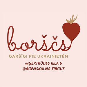 Borščs, garšīgi pie ukrainietēm, kavinė