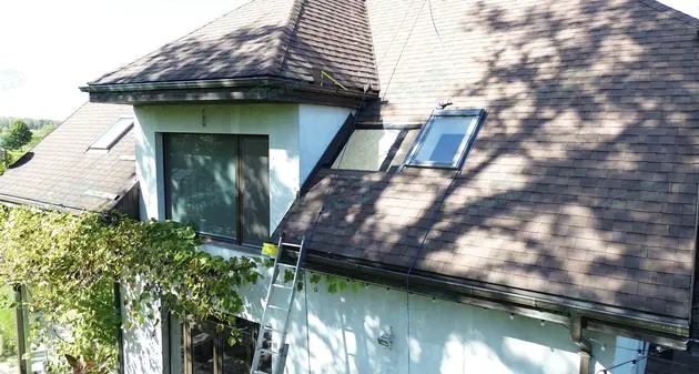 Reparatur von Bitumenschindeln