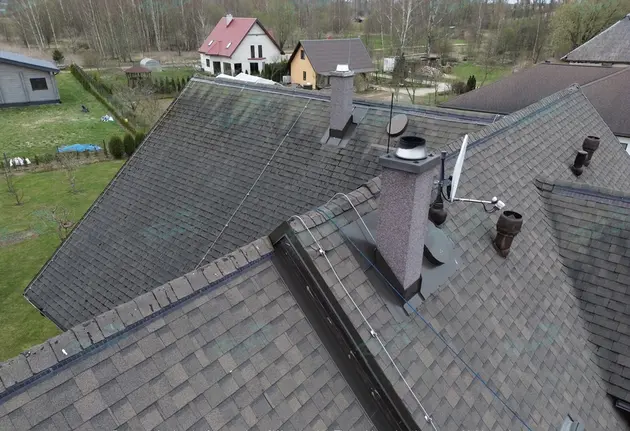 Reparatur von Bitumenschindeln