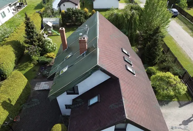 Reparatur von Bitumenschindeln