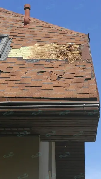 Reparatur von Bitumenschindeln