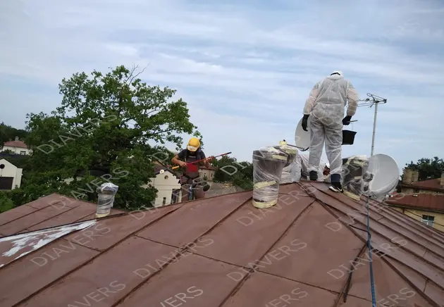 Überdachungsmalerei