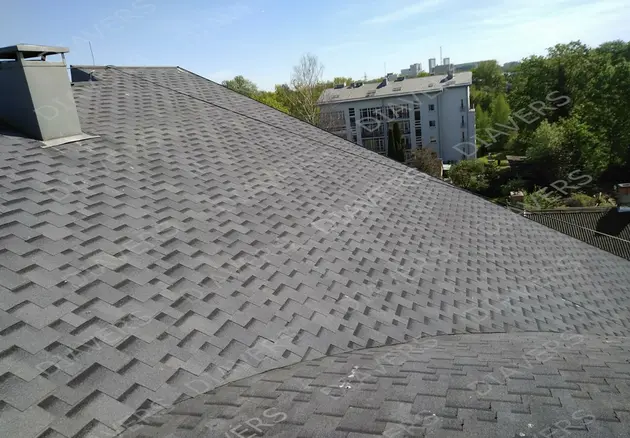 Anti-Moos-Behandlung von Dächern