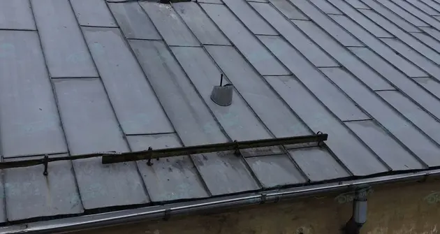 Reparatur von Rollprofildächern