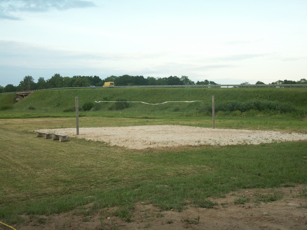 Volleyball courts