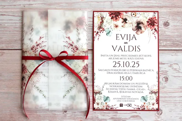 Vestuviniai pakvietimai