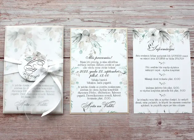 Vestuviniai pakvietimai