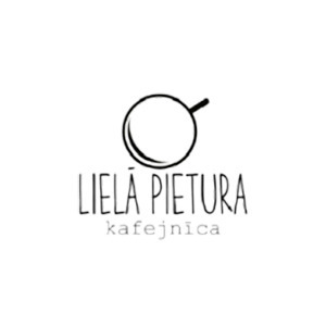 Lielā pietura, parduotuvė - kavinė