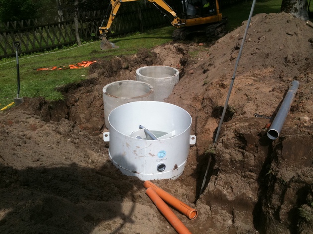 Ārējo kanalizāciju un ūdensvada tīklu izbūve 