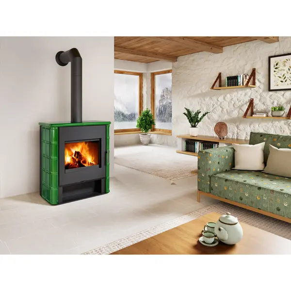 oklinės krosnys su židiniu