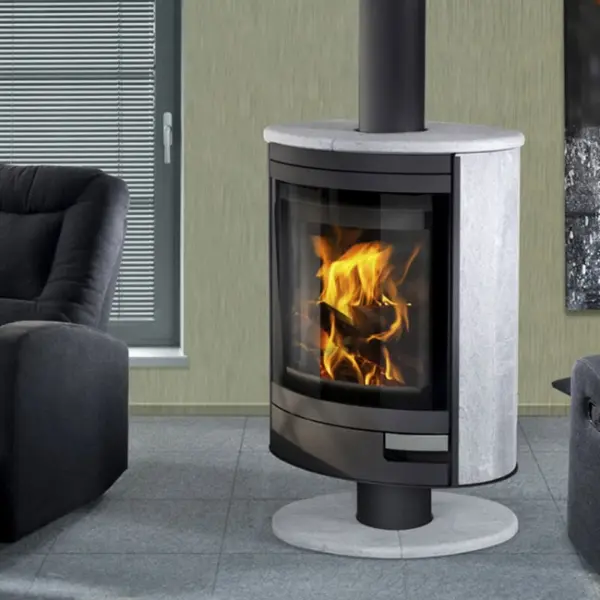 Centrinio šildymo židinio krosnelės