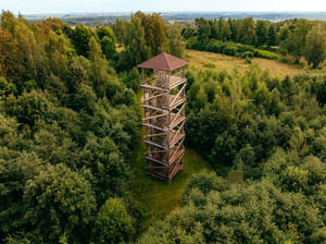 Ormaņkalns un skatu tornis, stebėjimo bokštas