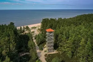 Putnu vērošanas tornis Kolkā, paukščių stebėjimo bokštas