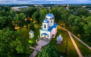 Rēzeknes Vissvētākās Dievdzemdētājas piedzimšanas pareizticīgo katedrāle, bažnyčia