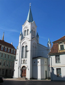 Rīgas Sāpju Dievmātes baznīca Romas katoļu baznīca, bažnyčia