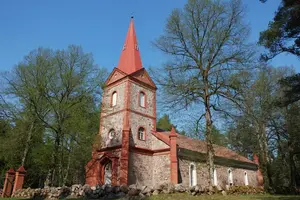 Rindas evanģēliski luteriskā baznīca, bažnyčia