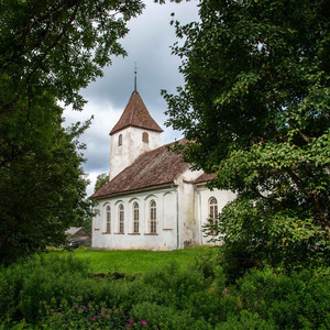 Sabiles evaņģēliski luteriskā baznīca, bažnyčia