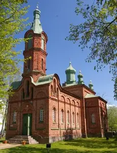 Salacgrīvas Svētās Dievmātes Patvēruma pareizticīgo baznīca, bažnyčia