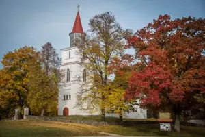 Skrundas luterāņu baznīca, church