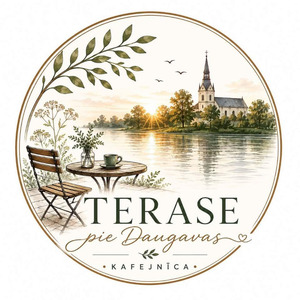 Terase pie Daugavas, kavinė
