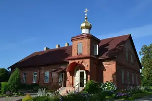 Ugāles sirdsskaidrā Radoņežas Sergija pareizticīgo baznīca, bažnyčia