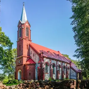 Viļķenes Svētās Katrīnas evaņģēliski luteriskā baznīca, bažnyčia