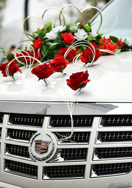 Automobilių dekoravimas vestuvėms