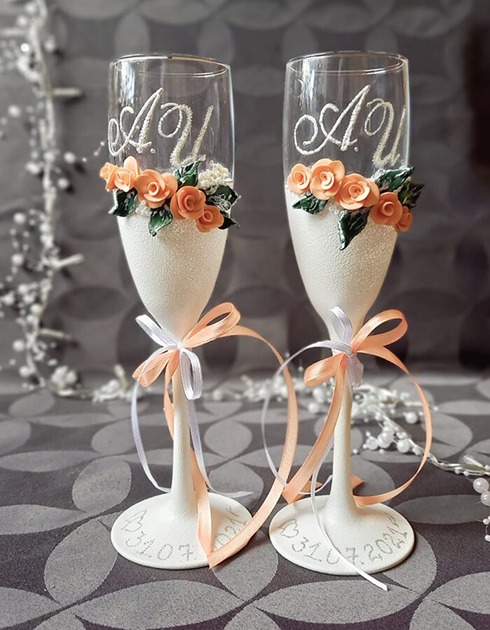 Embellishment and decoration of glasses