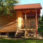 Stovyklaviečių kotedžai (nameliai)